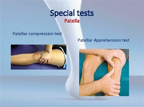 special tests for patellar tendonitis